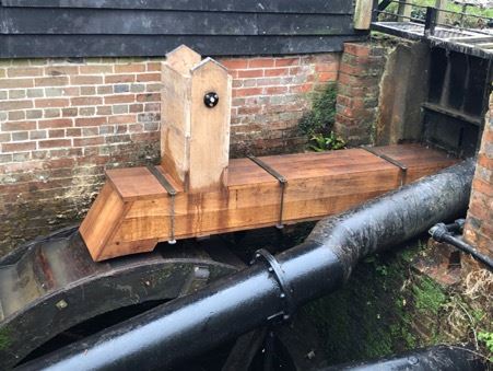 waterwheel penstock restoration